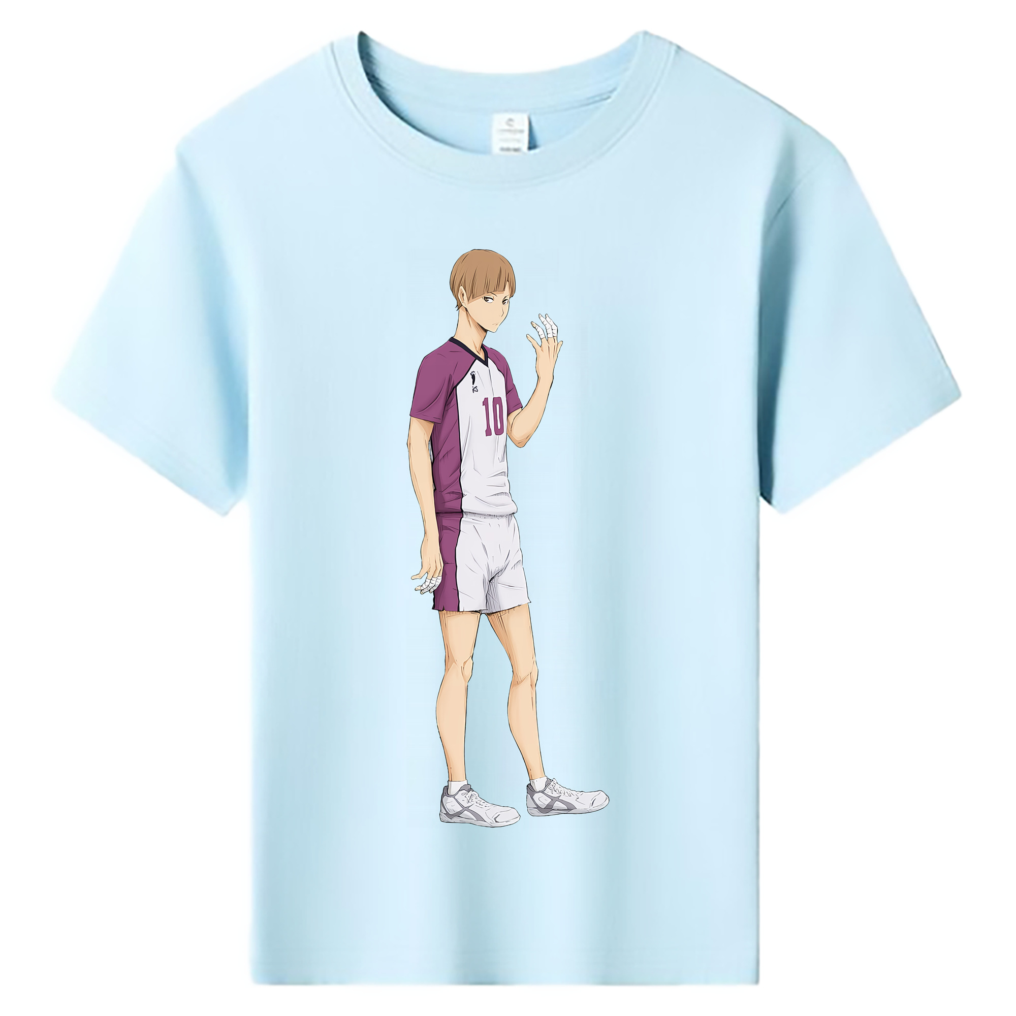 （画像用） ハイキュー!! Haikyu!! 綿100％キッズTシャツ（フロントプリント）